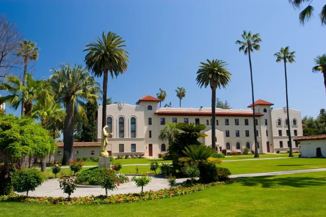 Santa Clara University in Santa Clara, Calif. Credit: Mariusz S. Jurgielewicz/Shutterstock.